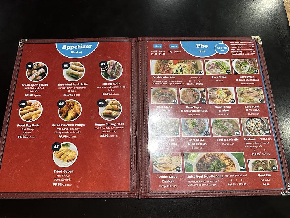 Pho Lyfe Menu image 1
